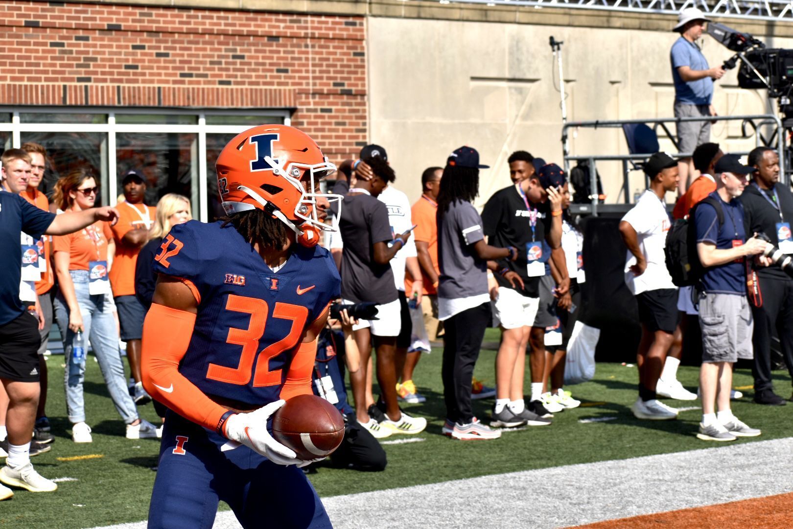 PHOTOS: Illinois hosts Wisconsin for homecoming